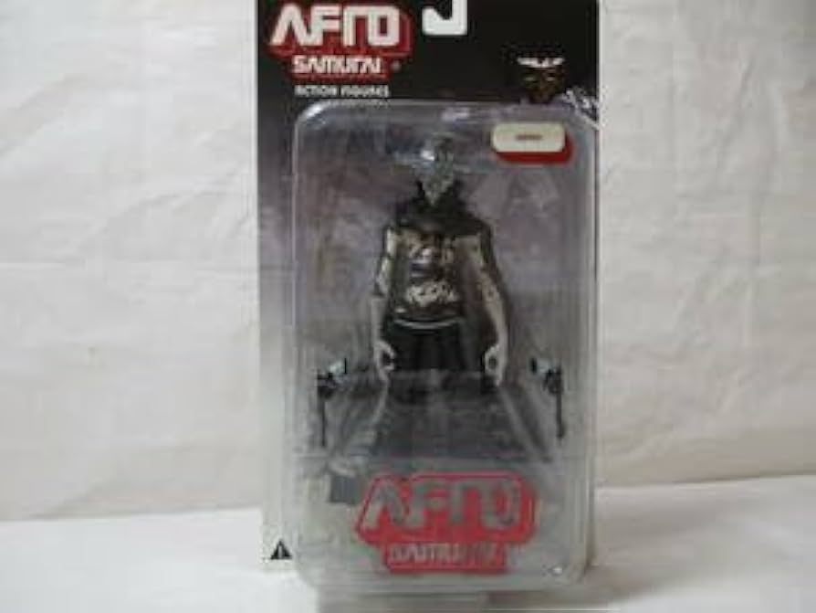 アフロサムライ アクションフィギュア AFRO SAMURAI Afro Samurai Afro Samurai Action Figure - Midtown Comics